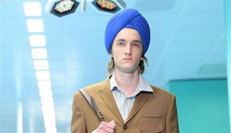 gucci sikh collection|gucci indy turban.